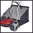 Einhell GE-HM 18/38 Li-Solo Akkus hengerkéses fűnyíró, vágásszélesség: 38 cm, fűgyűjtő zsák kapacitás: 45L (akku és töltő nélkül) (3414200)