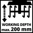 Einhell GC-RT 1440 M Elektromos talajlazító, kapa (3431040)