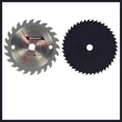 Einhell TE-CS 18/89 Li - Solo Akkus mini kézi körfűrész (akku és töltő nélkül) /4331100/