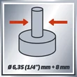 Einhell TC-RO 1155 E Felsőmaró 1100W ( 4350470 )