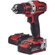 Einhell TE-CD 18/40 Li (2x2,0 Ah) akkus fúró-csavarozó +69 darabos tartozék készlet (4513934)