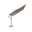 ROJAPLAST 8080 függő napernyő, hajtókarral - bézs - 270 x 270 cm - vízálló