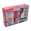 Extol Premium akkus szög- és kapocs belövő gép, Share20V, 20V, Li-ion, 1db akku, 1db töltő, 2000 mAh, 100 lövés/perc (8891860)