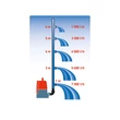 Extol Premium búvárszivattyú tiszta vízhez, úszókapcsolóval, 400W, szállító teljesítmény: 8m3/h, max. száll. 7 m (8895014)