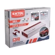 Extol Premium autós indító, benzinmotorokhoz, beépített 9000 mAh Li-polimer akkuval + power bank 5V, "bikázó", 400A (8897320)