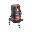 Extol premium automatikus lézeres vízszintező, PIROS, 1H4V6D (1 horizontális+ 4 vertikális+ 6 pont) pontosság:0,2mm/1m (8823311)
