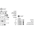 Extol Premium dugókulcs klt., CV., racsnis 45fog ; 1/4", 45db, 4-14mm, fém dobozban, 8818360