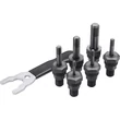Fortum adapter klt. fúrógéphez, POP-NUT szegecsanyákhoz, 6 db, M3-M4-M5-M6-M8; 1/4" hatszög befogás, 4770654