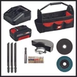 EINHELL TE-TK 18/3 Li Kit (JS+CD+AG) akkusgép szett (4257241)