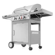G21 California BBQ Premium line grill, 4 égőfej + ajándék nyomáscsökkentő GAH-3ED (6390305)