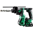 HiKOKI (Hitachi) DH12DD-4AH 12V Akkus fúrókalapács, SDS-plus, RFC, LVH, Automata mód, 1,2J, ultra könnyű , szénkefementes motor, HSC2 (2x4Ah akku+töltő)