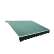 ROJAPLAST P4501 falra szerelhető napellenző - zöld - 5 x 3 m