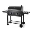 G21 Panama BBQ grill két sütővel, magasság szabályozással, beépített hőmérővel, tároló felülettel és kerekekkel GA-Pana-BBQ (6390295)
