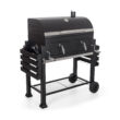 G21 Panama BBQ grill két sütővel, magasság szabályozással, beépített hőmérővel, tároló felülettel és kerekekkel GA-Pana-BBQ (6390295)