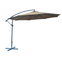 ROJAPLAST 8080 függő napernyő, hajtókarral - barna - ø 350 cm ()