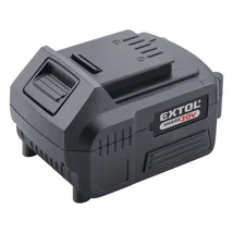 Extol Share20V tartalék akku 20V , Li-ion, 4000mAh, a 8891800, 8891802, 8891804, 8891818, 8891820, 8891840, 8891842 gépekhez (8891882)