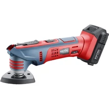 Extol Premium akkus multifunkciós szerszámgép, 20V, Li-ion, 1db akku, 1db töltő, 2000 mAh, fordulatszám: 3.000 f/perc, 8891842