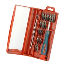 Extol órás csavarhúzó klt. 22 db C.V. bitekkel, 8819104