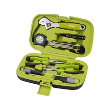 Extol  szerszámkészlet, 8db; csavarhúzók, fogók, állítható vill.kulcs, mérőszalag, tapétavágó kés, fáziskereső ceruza, 6580