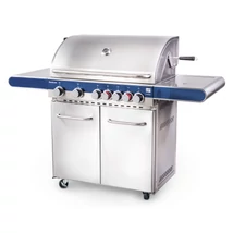 G21 Florida BBQ Premium line, 7 égőfej + ajándék nyomáscsökkentő GAH-7RBSBlue (6390350)