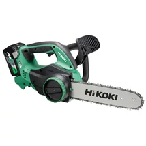 HiKOKI (Hitachi) CS3630DA MULTIVOLT 36V-os akkus láncfűrész, egykezes kivitel, 30cm láncvezető (+ 1x2,5Ah 36V akku és 1 töltő)