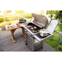 G21 California BBQ Premium line grill, 4 égőfej + ajándék nyomáscsökkentő GAH-3ED (6390305)