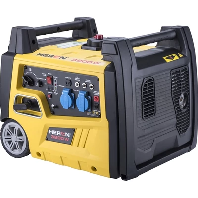Heron benzinmotoros áramfejlesztő, 3,0 kVA, 230V, digitális szabályzással (8896221)
