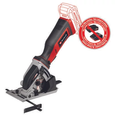 Einhell TE-CS 18/89 Li - Solo Akkus mini kézi körfűrész (akku és töltő nélkül) /4331100/