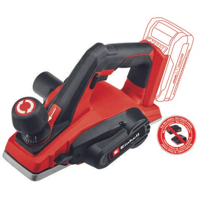 Einhell TE-PL 18/82 Li - Solo Akkus gyalugép, 82mm  (akku és töltő nélkül) /4345400/