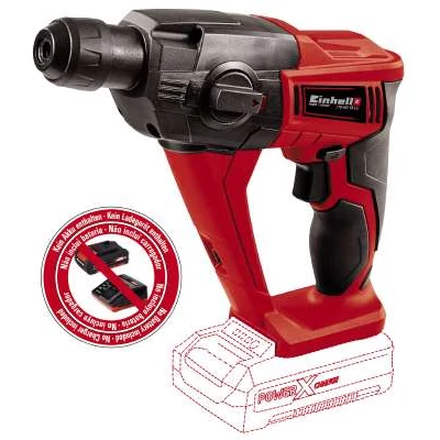 Einhell TE-HD 18 Li-Solo, Akkus fúrókalapács, 18V, SDS-plus, 1.2J /akku és töltő nélkül/ (4513812)