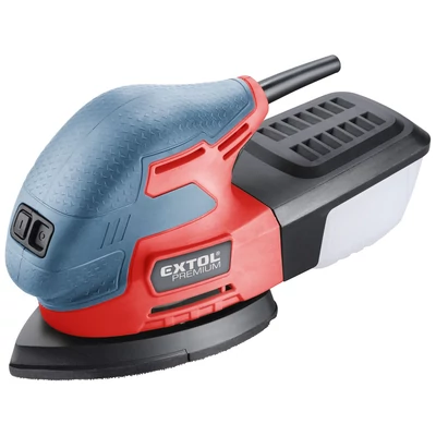 Extol premium vibrációs delta csiszológép 220W, 85×148mm; 13000/perc, 8894002