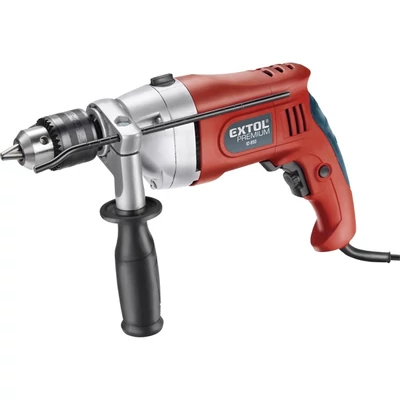 Extol Premium ütvefúrógép , 850W, fémházas, 0-2800 ford/perc, 0-44800 ütés/perc, kulcsos tokmány 1,5-13mm, papír dobozban, (8890033)