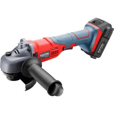 Extol Premium akkus sarokcsiszológép, 20V, Li-ion, 1db akku, 1db töltő, 2000 mAh, 115mm, 8891840