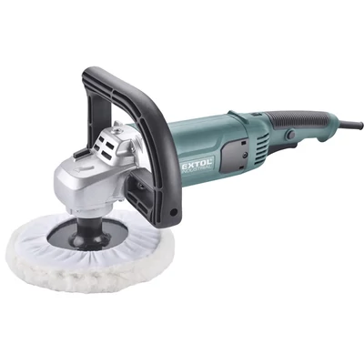 Extol Industrial sarok-polírozógép 180 mm 1400W, 1300-3900 ford/perc, papír dobozban, 8792500