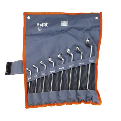Extol  csillagkulcs klt., 8db; 6-22mm, CV., 6219