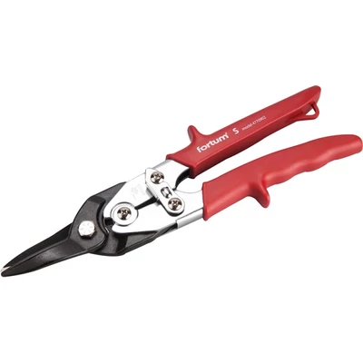 Fortum lemezvágó olló egyenes vágáshoz, 255mm, CrMoV, áttételes, HRC 60-62, Tüv/GS, DIN 6438 FORTUM 4770902 Fortum lemezvágó olló egyenes vágáshoz, 255mm, CrMoV, áttételes, HRC 60-62, Tüv/GS, DIN 6438 FORTUM 4770902