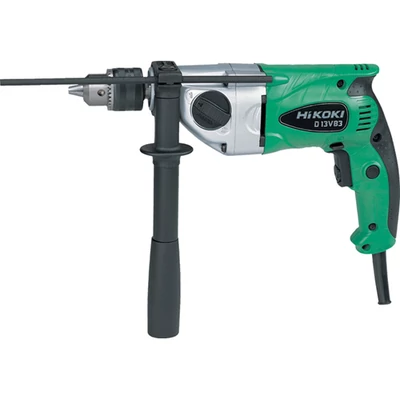 HiKOKI (Hitachi) D13VB3 Fúrógép - csavarozó 790 W, üresjárati ford.szám: 0-1.000/0-3.000/min, max.nyomaték 45 Nm, biztonsági csúszókuplung!