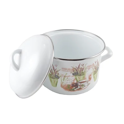 Perfect Home 14224 Zománc fazék 16 cm + fedő