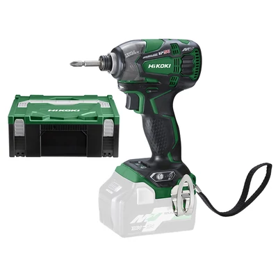 HiKOKI (Hitachi) WH36DB-BASIC MULTI VOLT(36V)-os 1/4" akkus ütvecsavarozó, max 210Nm, IP56, Triple Hammer (akku és töltő nélkül)