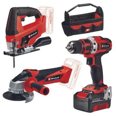 EINHELL TE-TK 18/3 Li Kit (JS+CD+AG) akkusgép szett (4257241)