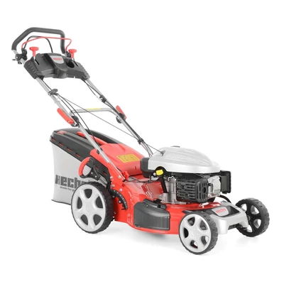 HECHT 5534 SX 5 IN 1 - BENZINMOTOROS ÖNJÁRÓ FŰNYÍRÓ, 173cm3, MUNKASZÉLESSÉG: 51CM, GYŰJTŐKOSÁR: 60L